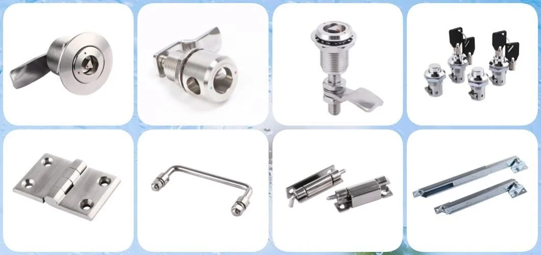 Compression Latchs Stainless Steel T Handle Knob Cam Latch Lock Quarter Turn Cam Lock Railway Bus Latch