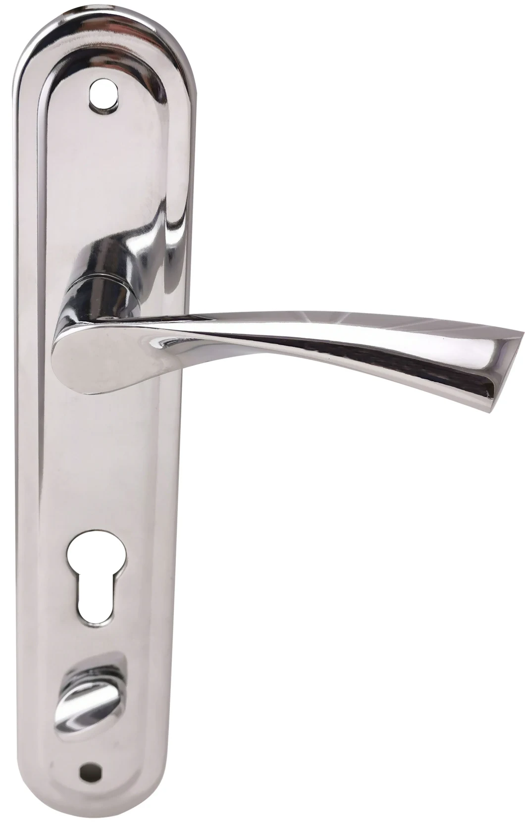 High Quality Modern Style Steel Plate Aluminium Handle Door Lock (A872 R37)