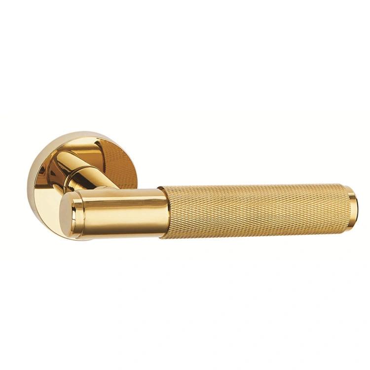 High Grade Zinc Alloy Rosette Handle Door Lock