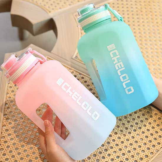 Мотивационная бутылка для воды с маркером времени для занятий спортом, бутылка для воды объемом 2,2 л с маркером времени, галлоновая бутылка для воды для тренажерного зала и фитнеса